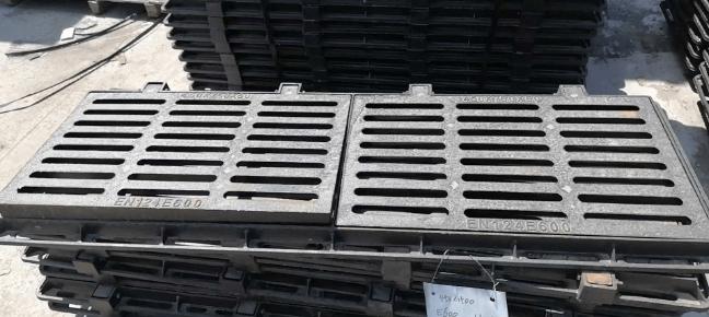 阳原球墨铸铁连体双篦展示