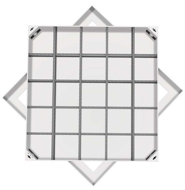 阳原不锈钢方井展示